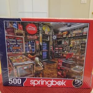 🧩NRFB~ SPRINGBOK "Good Nabor Store". 500 Piece Puzzle